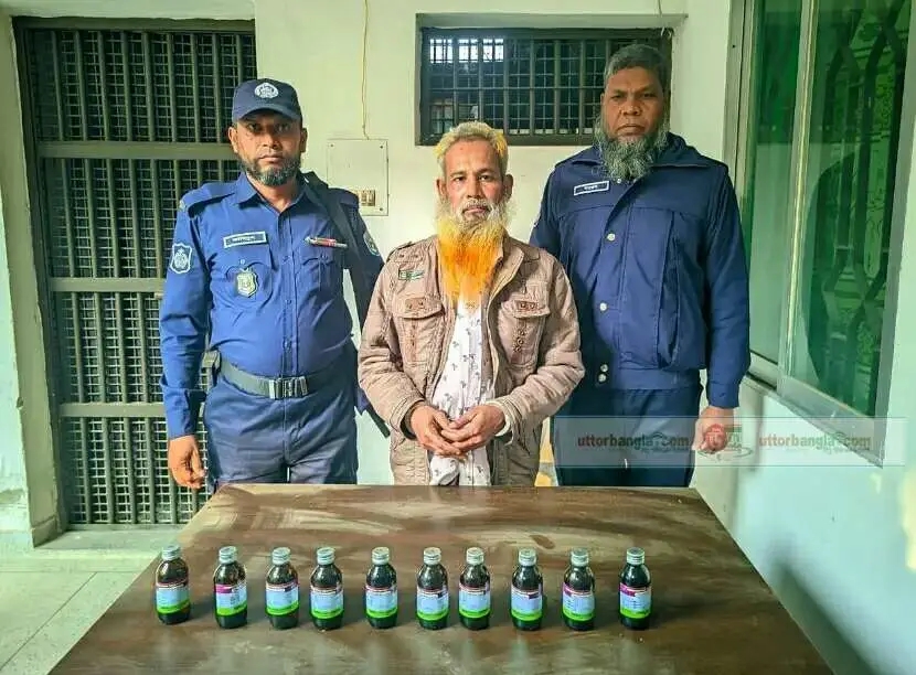 রংপুরে মধ্যপানে দু-জনের মৃত্যু মাদক ব্যবসায়ী গ্রেফতার।