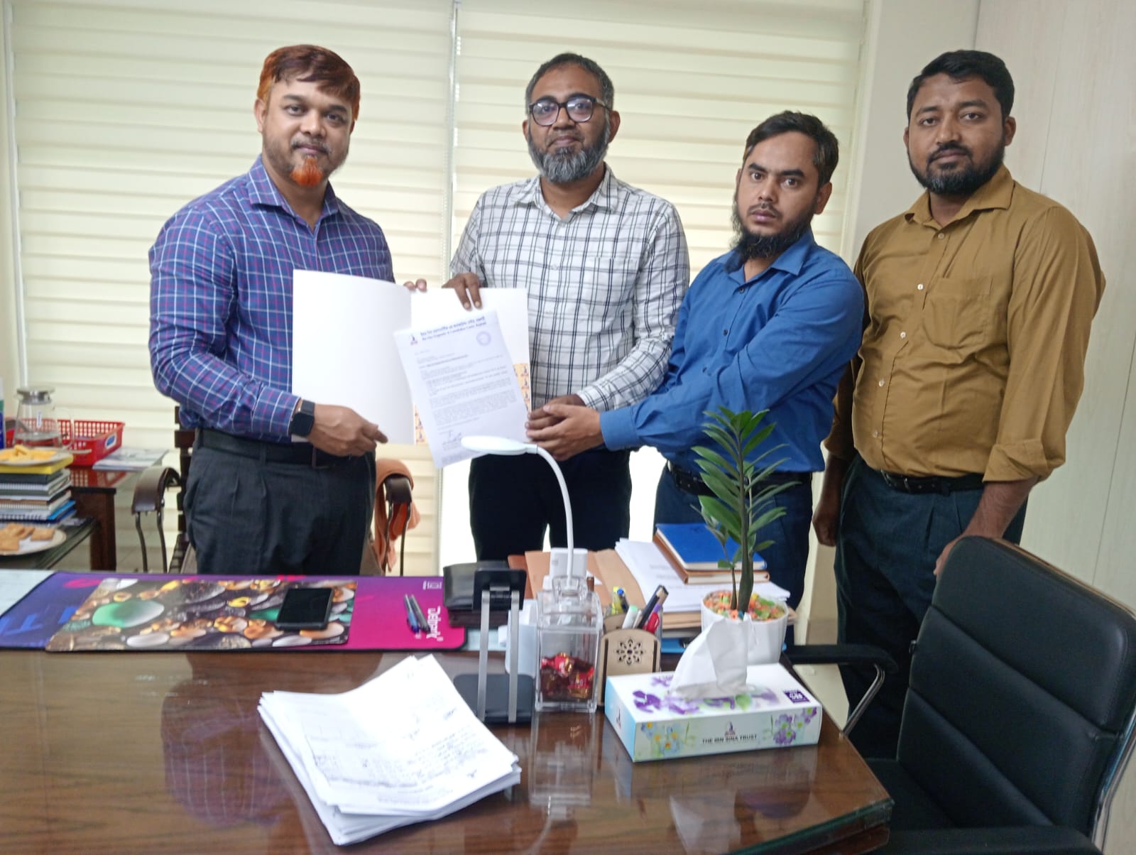 রাজশাহী কলেজ প্রাণিবিদ্যা অ্যালামনাই ও ইবনে সিনার সমঝোতা চুক্তি