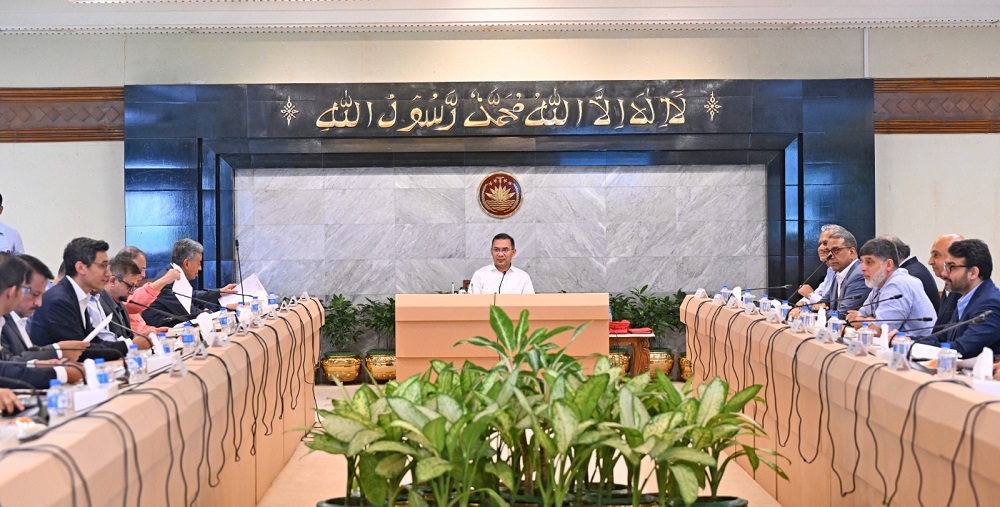 প্রধানমন্ত্রীর সভাপতিত্বে বেসরকারি খাত উপদেষ্টা পরিষদের প্রথম বৈঠক অনুষ্ঠিত