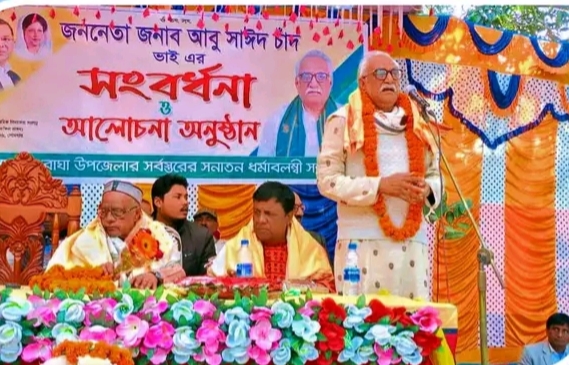 আমি আপনাদের পাহারাদার হয়ে থাকতে চাই-আবু সাঈদ চাঁদ।