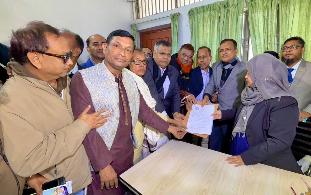 রাজশাহী-৩ আসনে বিএনপির মিলনের পক্ষে মনোনয়ন উত্তোলন