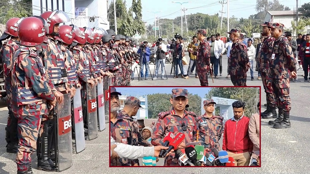 নির্বাচনে রাজশাহী সীমান্তে কঠোর নিরাপত্তা