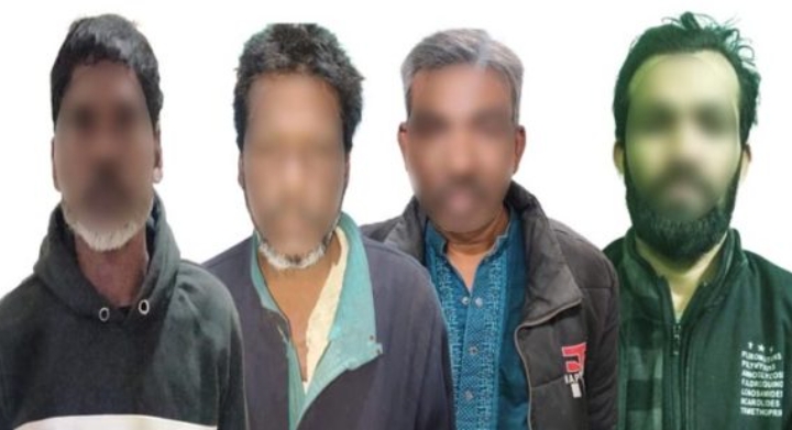 রাজশাহীতে মাদকবিরোধী অভিযানে গ্রেপ্তার ৪