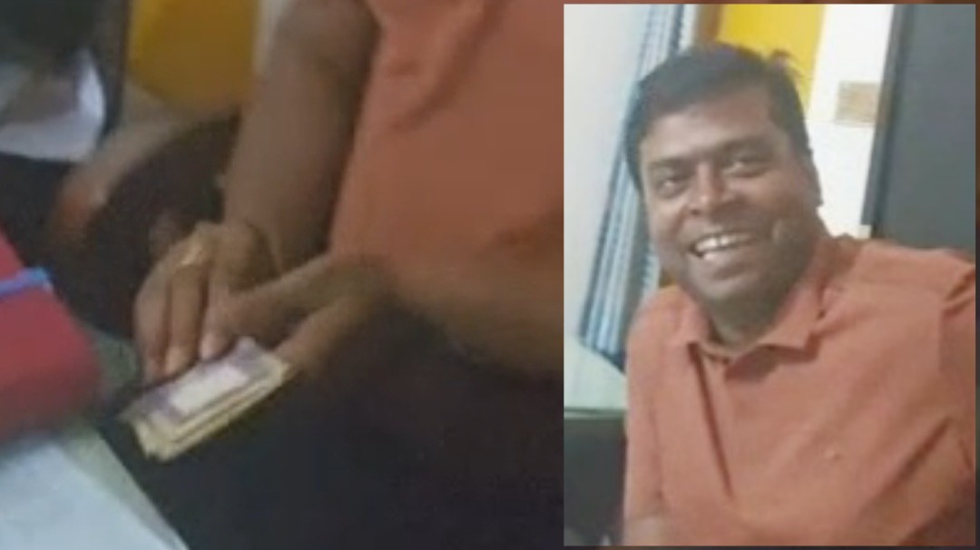 বাগমারা থানার তদন্ত কর্মকর্তার অর্থ গ্রহণের ভিডিও ভাইরাল