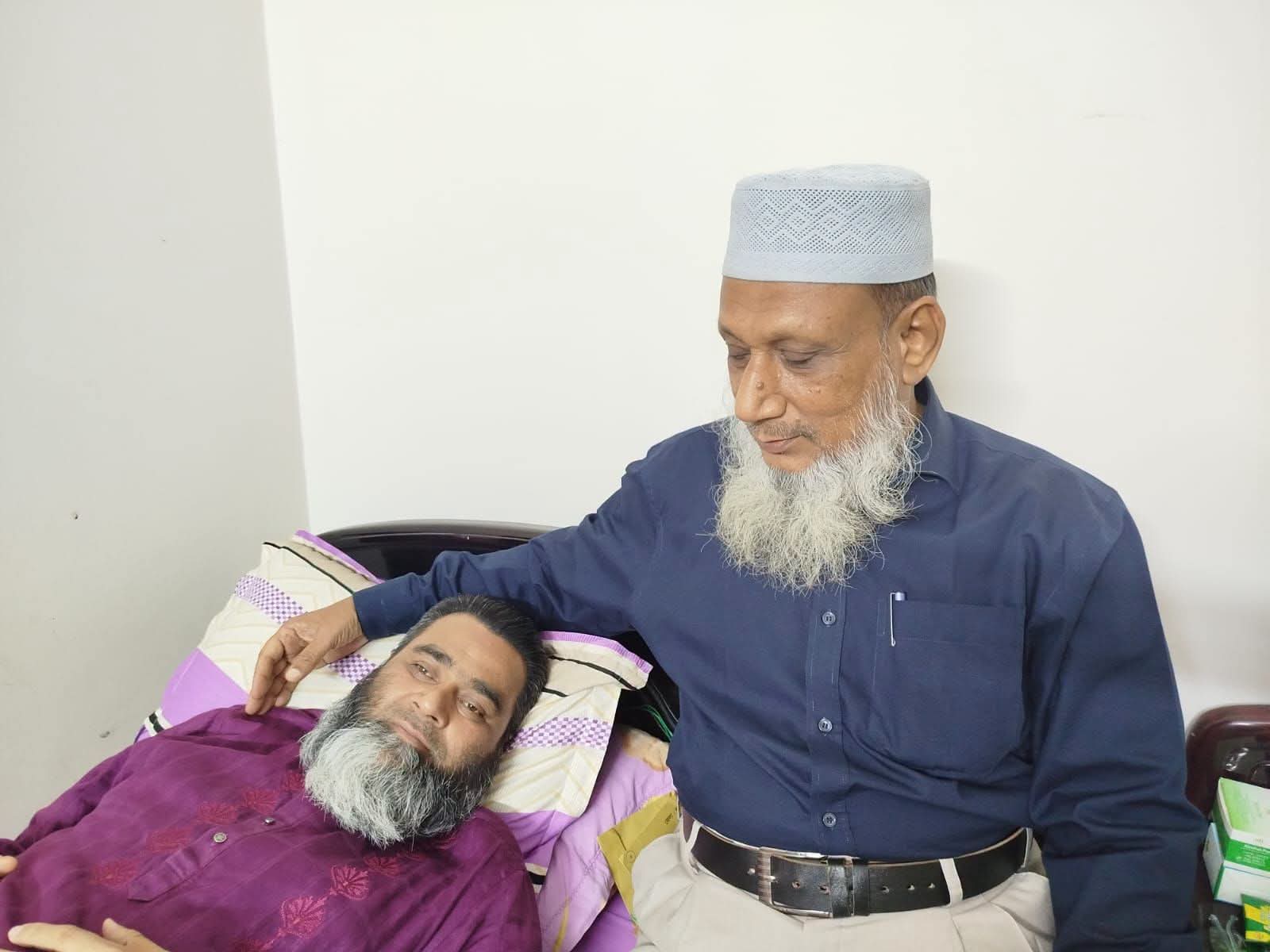 অসুস্থ আবু মুছার খোঁজ নিলেন জাতীয় সাংবাদিক সংস্থার মহাসচিব