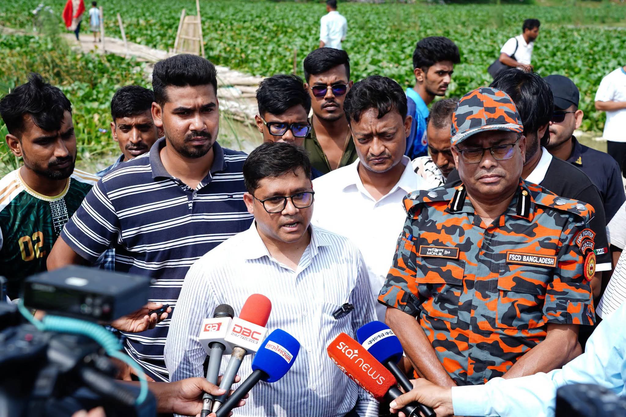 রাজশাহীর পদ্মায় নৌকাডুবি, ঘটনাস্থলে রাসিকের প্রতিনিধি দল