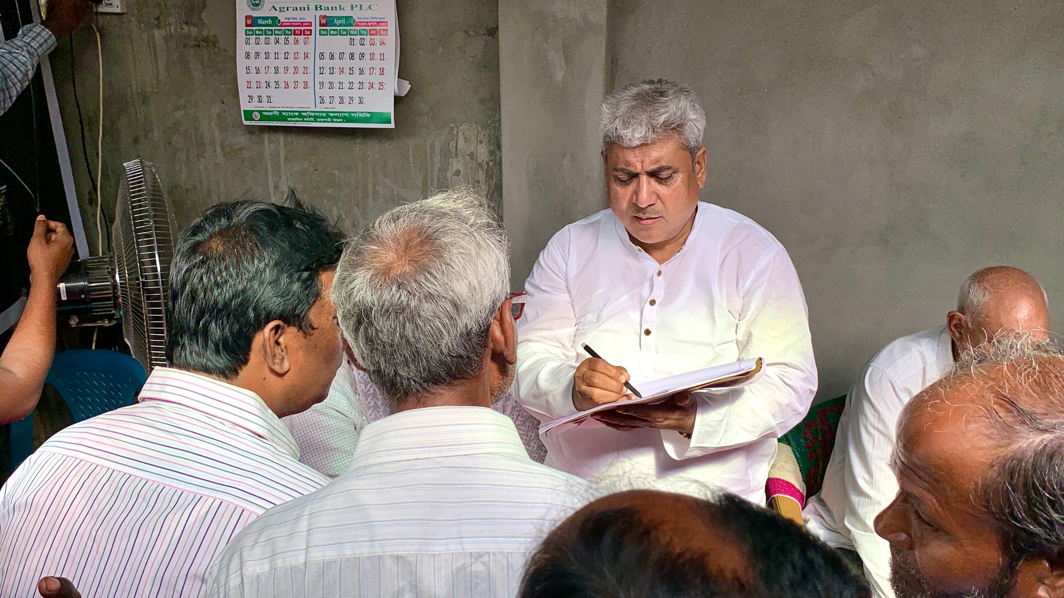 উন্নয়নে ব্যতিক্রমী উদ্যোগ নবনির্বাচিত এমপি মিলনের