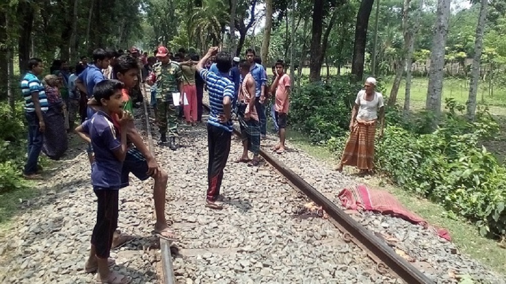 রাজশাহীতে ট্রেনে কাটা পড়ে বাকপ্রতিবন্ধীর মৃত্যু